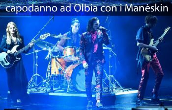 capodanno a Olbia con Màneskin