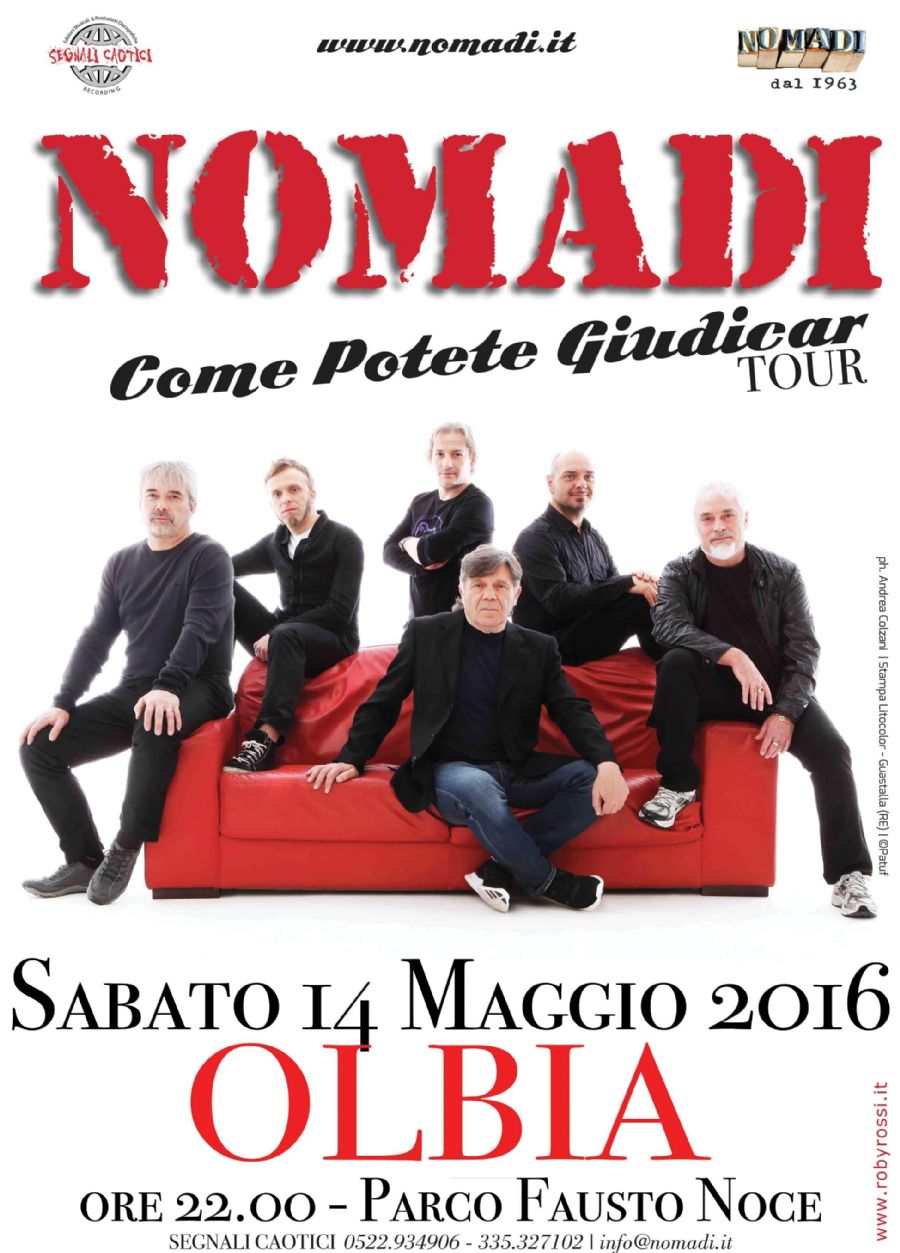 Nomadi in concerto