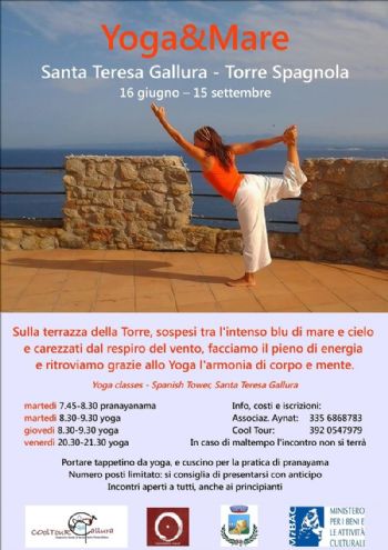 dal 16 Giugno al 15 settembre Incontri "Yoga & Mare"